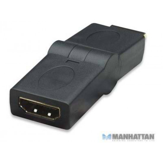 Adaptador HDMI macho a hembra ajustable 180°