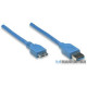 Cable USB 3.0 tipo A macho a micro B macho 2 m