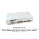 Extensor DVI-D Splitter 1x4 + Audio vía Cat 5e o Cat 6 hasta 20 m