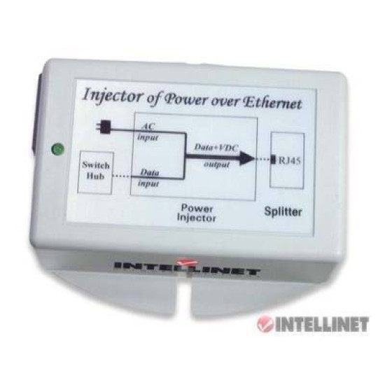 Inyector de corriente vía Ethernet