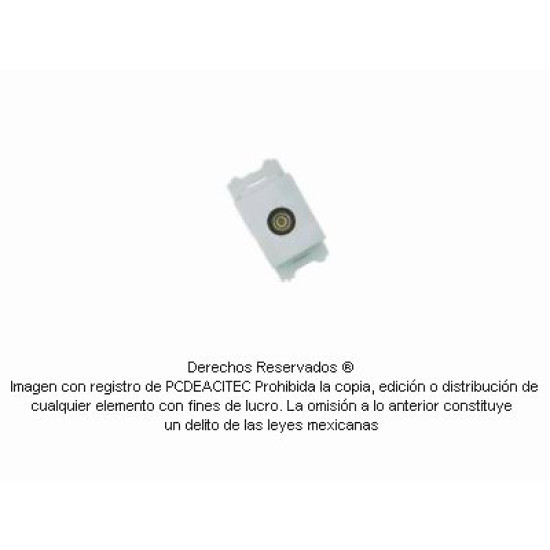 Socket puerto RCA compuesto soldable para caja retráctil 202010/202030/202060