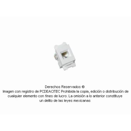 Socket puerto UTP RJ45 Cat6 para caja retráctil 202010/202030/202060