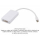 Convertidor Mini DisplayPort a DVI + HDMI + DisplayPort