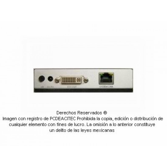 Receptor de Extensor DVI-D Splitter vía UTP Cat5e Cat6 hasta 45 m