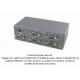 Switch de video VGA 4x1 + Audio, con control remoto