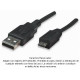 Cable USB A 2.0 a micro USB B 1.8 m