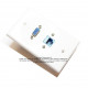 Placa Tapa VGA + Jack RJ45 CAT6 ponchable en ABS