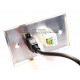 Placa Tapa HDMI pigtail + Audio Jack 3.5 mm IDC en Aluminio