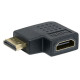 Adaptador HDMI 4K Hembra a Macho, en L plana 90°