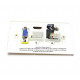 Placa Tapa VGA + HDMI + Jack RJ45 Cat6 en ABS