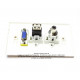 Placa Tapa VGA + USB tipo B + Audio Jack 3.5 mm en ABS