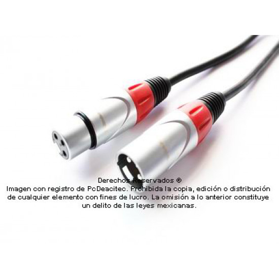 Cable para Micrófono Balanceado XLR SoundKing de 60 m