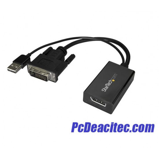 Convertidor DVI a DisplayPort - DVI-D a DP