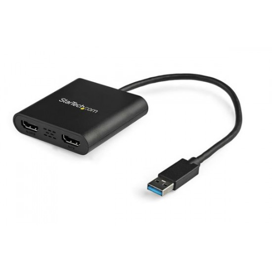 Convertidor USB 3.0 a 2 Puertos HDMI 