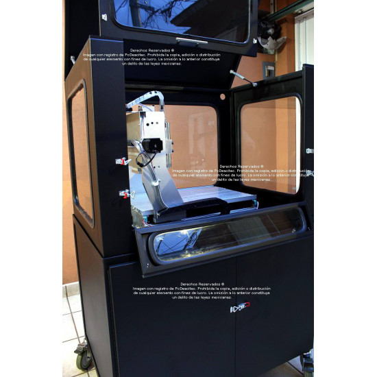 Gabinete para máquinas herramienta y equipos Desktop CNC-XR Deacitec