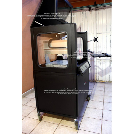 Gabinete para máquinas herramienta y equipos Desktop CNC-XR Deacitec