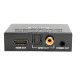 Extractor de audio HDMI 2.1 y 5.1 canales a jack 3.5 mm SPDIF / Toslink / RCA coaxial 