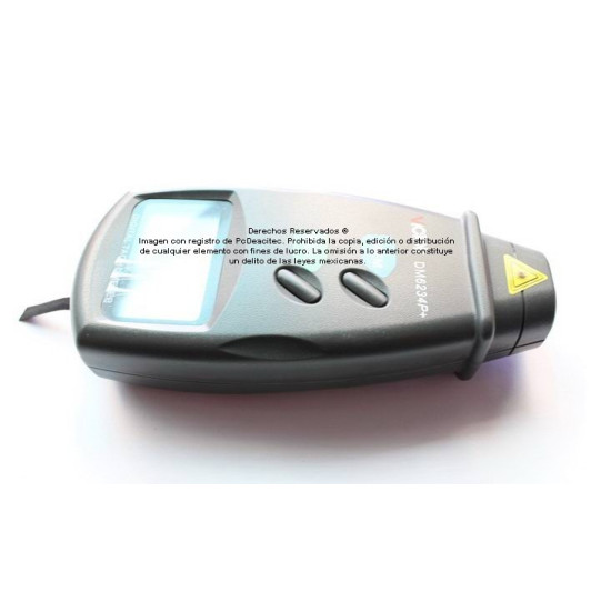 Photo Speedometer, medidor de rpm´s para maquinas herramienta y CNC´s