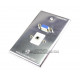 Placa Tapa VGA + Audio Jack 3.5 mm IDC en Al