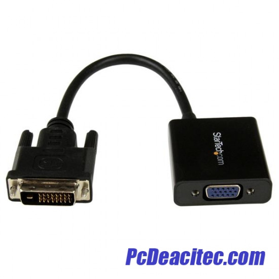 Convertidor Activo de Video DVI-D a VGA  Cable 1080p