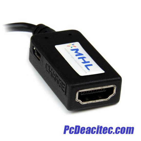 Pigtail Convertidor MHL Micro USB a HDMI