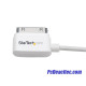 Cable Cargador 1m Conector Dock de Apple Ángulo Derecho 30 Pines a USB iPod, iPhone, iPad