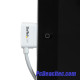 Cable Cargador 1m Conector Dock de Apple Ángulo Derecho 30 Pines a USB iPod, iPhone, iPad