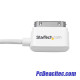 Cable Cargador 1m Conector Dock Apple Ángulo Izquierdo 30 Pines a USB iPod, iPhone, iPad