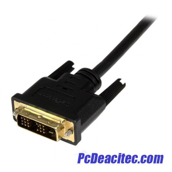 Cable Mini HDMI a DVI-D (18+1) de 1 m