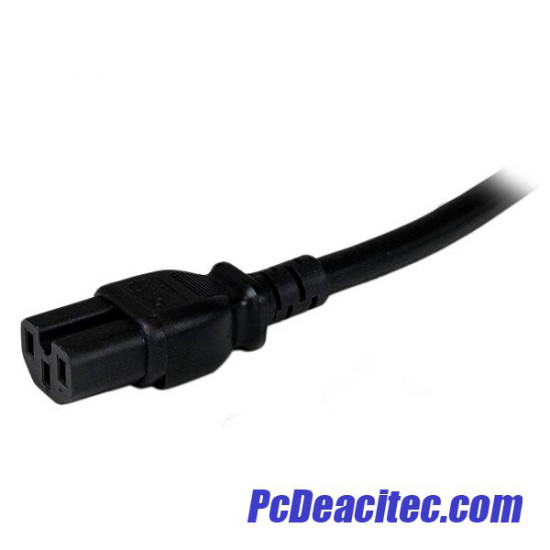 Cable de energía PC NEMA5-15P a C15 14AWG de 2.4 m