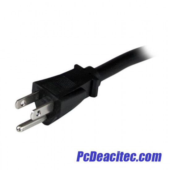 Cable de energía PC NEMA5-15P a C15 14AWG de 2.4 m