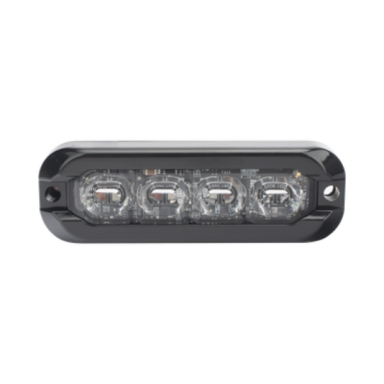 Luz perimetral , 8 LED Ultra Brillantes, Dual Color Rojo / Azul