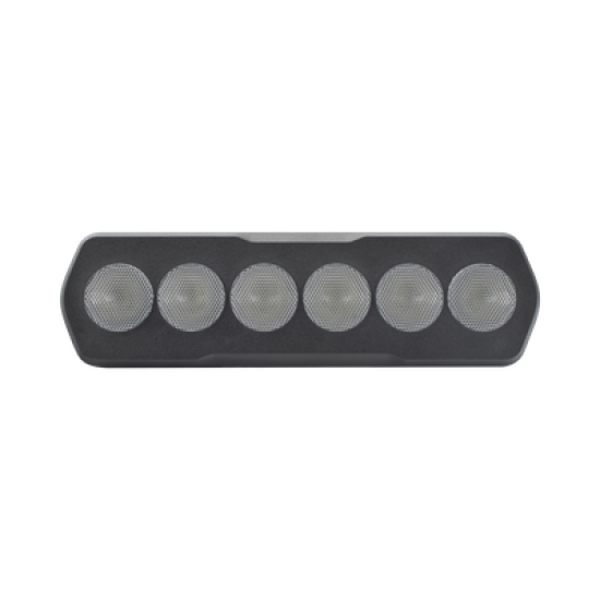 Luz de Trabajo Ultra brillante Rectangular, 6 LED, 1300 Lúmenes, 12-24 Vcd