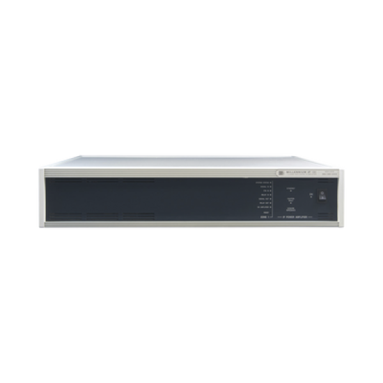  (1361) ETAPA DE POTENCIA DIGITAL 1x500W 100V  MILLENNIUM IP CON CONECTIVIDAD IP LAN, SUPERVISON, CALIDAD DE SONIDO HQ PARA 1 ZONA, EN FORMATO RACK 2U 
