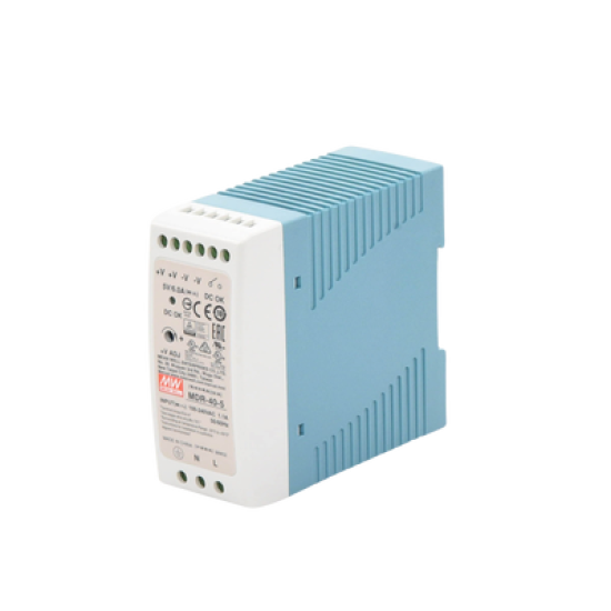 Fuente de poder Industrial Riel Din 5Vcc, 40W