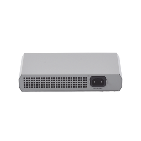 Switch Gigabit No Administrable, 8 Puertos 10/100/1000 Mbps fuente de alimentación interna
