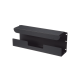 Accesorio Pasacables Para Rack Estándar de 19 in, 4 UR, Capacidad de 260 Cables Cat6, 4.5 in de Profundidad, Color Negro