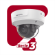 Domo IP 5 Megapixel / Lente Mot. 2.7 a 13.5 mm / 45 mts IR EXIR / AcuSense / IP67 / IK10 / WDR 120 dB / PoE+ / Entrada y Salida de Audio y Alarmas / MicroSD