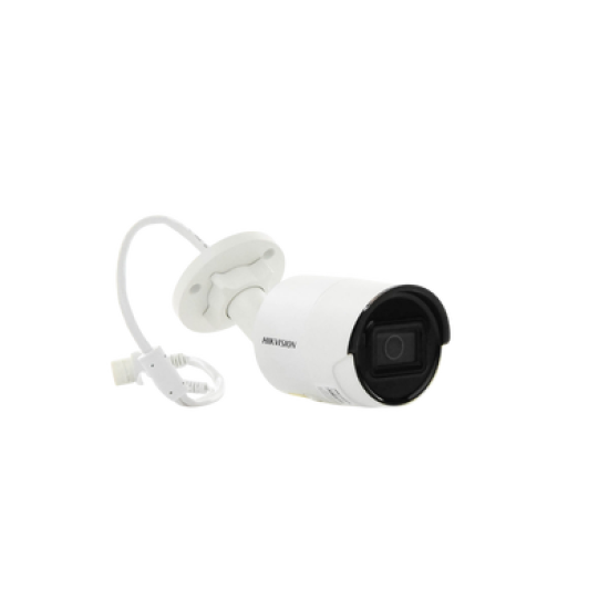 Bala IP 6 Megapixel / Lente 2.8 mm / 40 mts IR EXIR /Exterior IP67 / WDR 120 dB / PoE / Micrófono Integrado / Videoanaliticos (Filtro de Falsas Alarmas) / Metal / MicroSD / ONVIF / ACUSEARCH