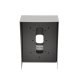 Cubierta Industrial para montaje de Porteros IP Fanvil y Grandstream, pintura electrostática color gris.