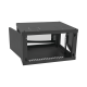 Gabinete para Montaje en Pared, con Puerta de Cristal Templado, Cuerpo Fijo, con 6 Unidades de Rack, de 19in, Fabricado en Acero