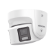 [ PROTECCIÓN ACTIVA ] Turret IP Panorámica 8 Megapíxel / 2 Lentes 4 mm (180°) / Imagen a Color 24/7 (ColorVu) / PoE / WDR 130° / IP67 / ACUSENSE / Luz Estroboscópica y Alarma Audible / 30 mts Luz Blanca / Micro SD