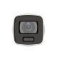 Bala IP 8 Megapixel / Imagen a Color 24/7 / PoE / Lente 2.8 mm / Luz Blanca 40 mts / Exterior IP67 / WDR 130 dB / Captura Facial  / Videoanaliticos (Filtro de Falsas Alarmas) / Micrófono Integrado / Metal / MicroSD
