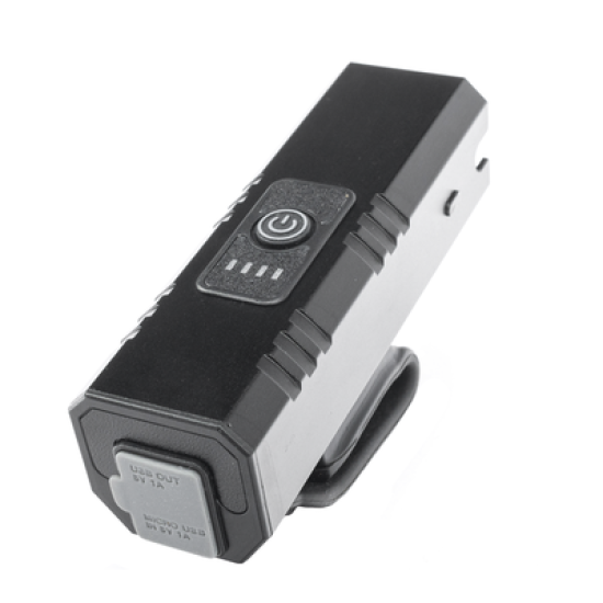 Luz Auxiliar Delantera Ultra Brillante, Para Bicicletas, 500 Lúmenes, Con Montaje Incluido