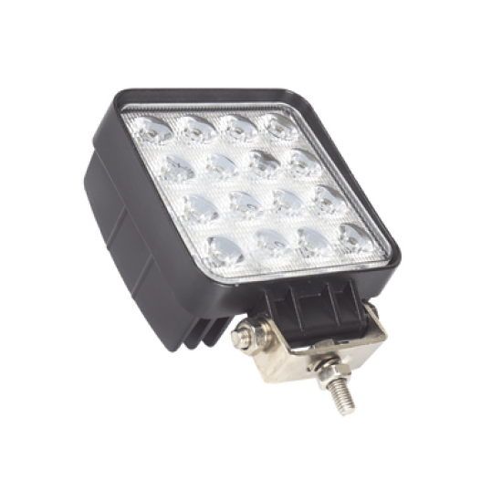Luz de trabajo de 16 LED, 4000 Lumenes, 48 Watts, 10-30 Vcc, IP67