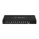 EdgeRouter 12, con 10 puertos 10/100/1000 Mbps + 2 puertos SFP, con funciones avanzadas de ruteo