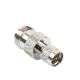 Adaptador en Línea, de Conector Mini-UHF Macho a N Hembra, Níquel/ Oro/ Teflón.