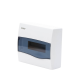 Caja de distribución para sobreponer, IP40, 12 módulos (SKU: 8101007)