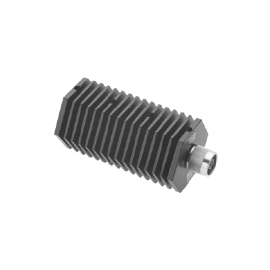 Carga Fantasma Terminal para 50 Watt con Impedancia de 50 Ohm, Conector N Macho.