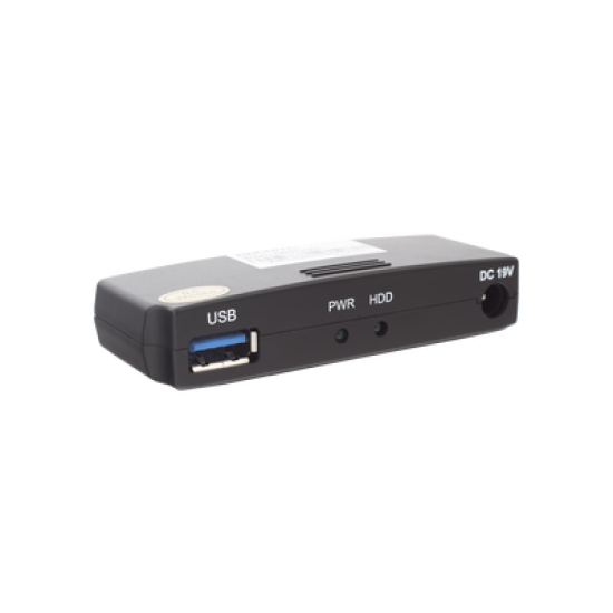 Lector Externo de Disco Duro XMR Series compatible con los modelos XMR401HDS, XMR401AHDS, XMR404HD.